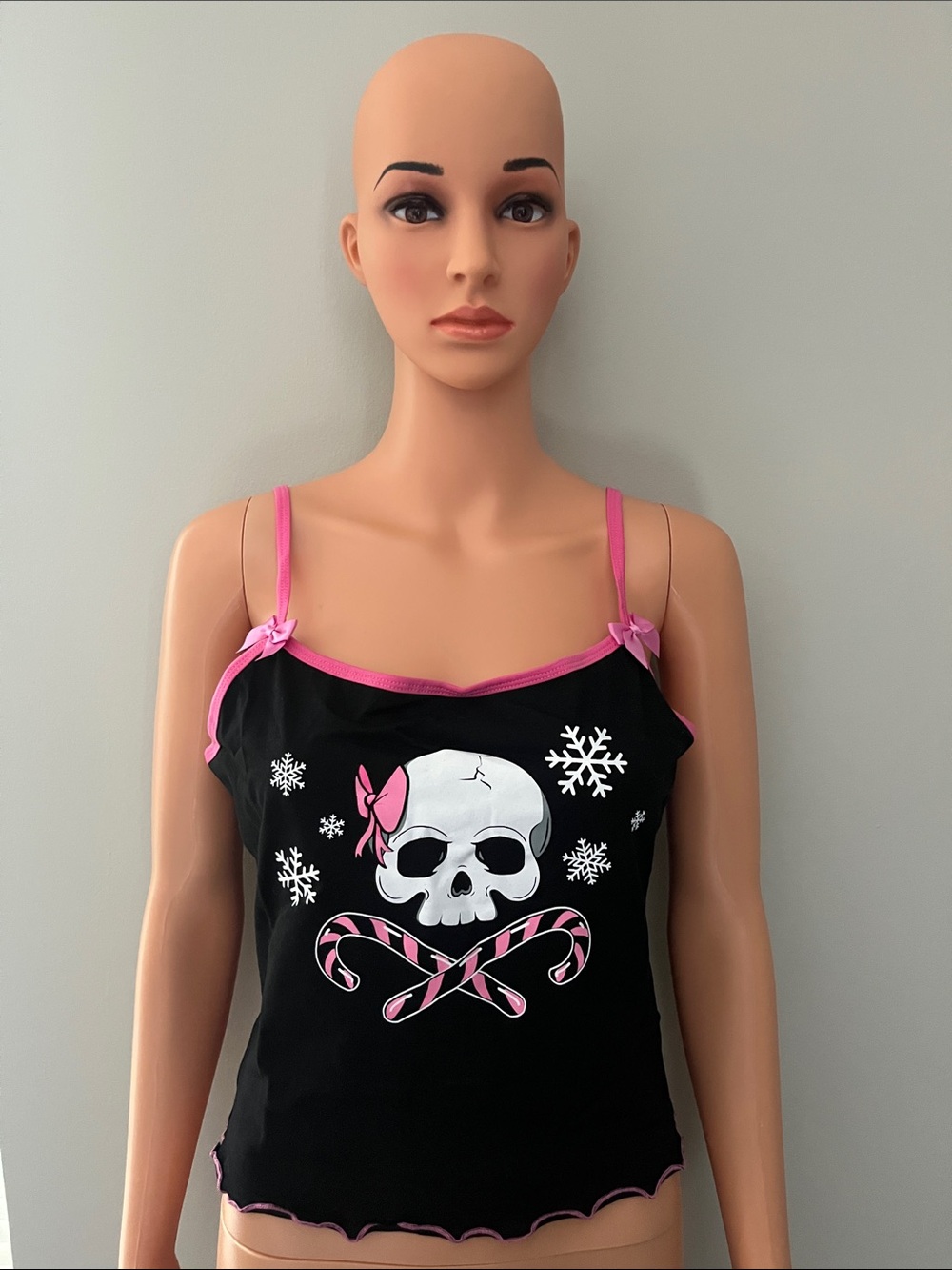 ‼️NWT‼️Dolls Kill X The Grave Girls Lovely Bones Graphic Black Pink Tee X Large